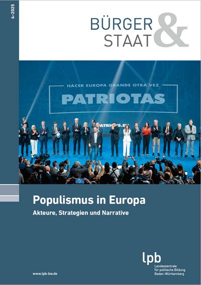 B&S 4-2025 Populismus in Europa. B&S 4-2025 Populismus in Europa.