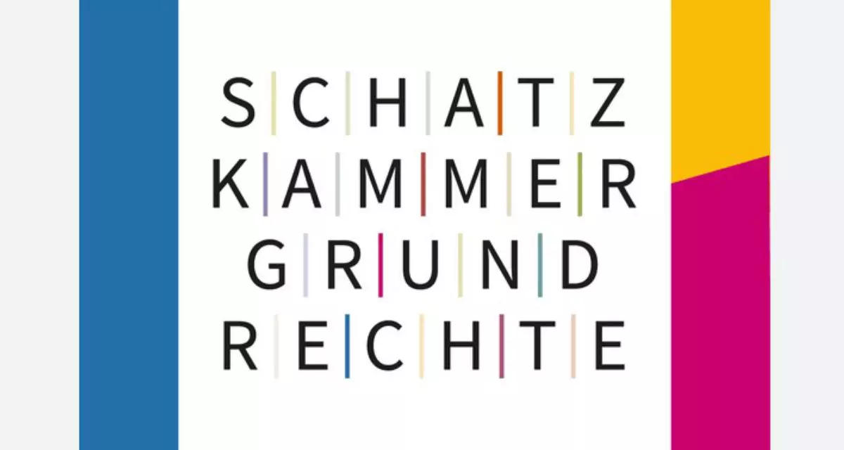 Logo Schatzkammer Grundrechte 2026. Foto: Bündnis Demokratie und Toleranz Wiesloch Logo Schatzkammer Grundrechte 2026. Foto: Bündnis Demokratie und Toleranz Wiesloch